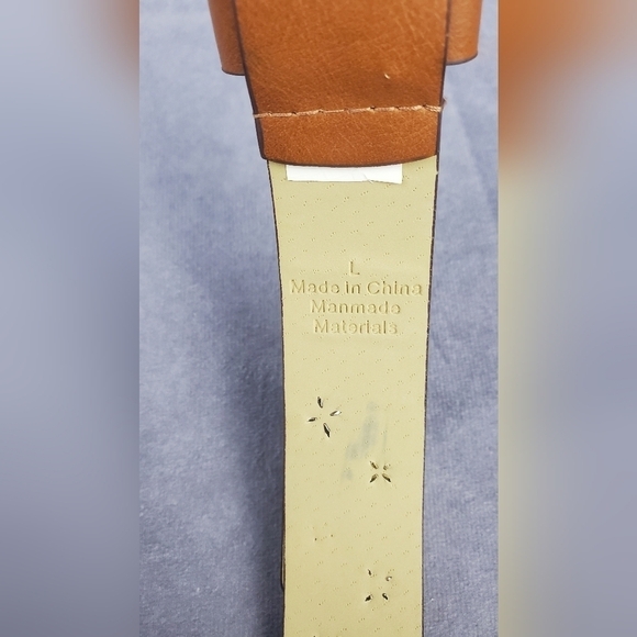 NOBO Women's Brown Studded Embellished Western Belt  Size L - Picture 4 of 11